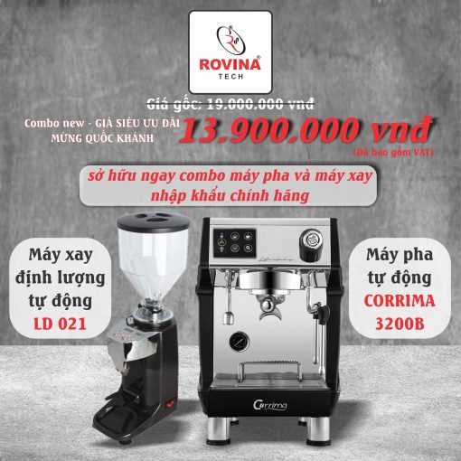máy pha cafe Corrima crm 3200b