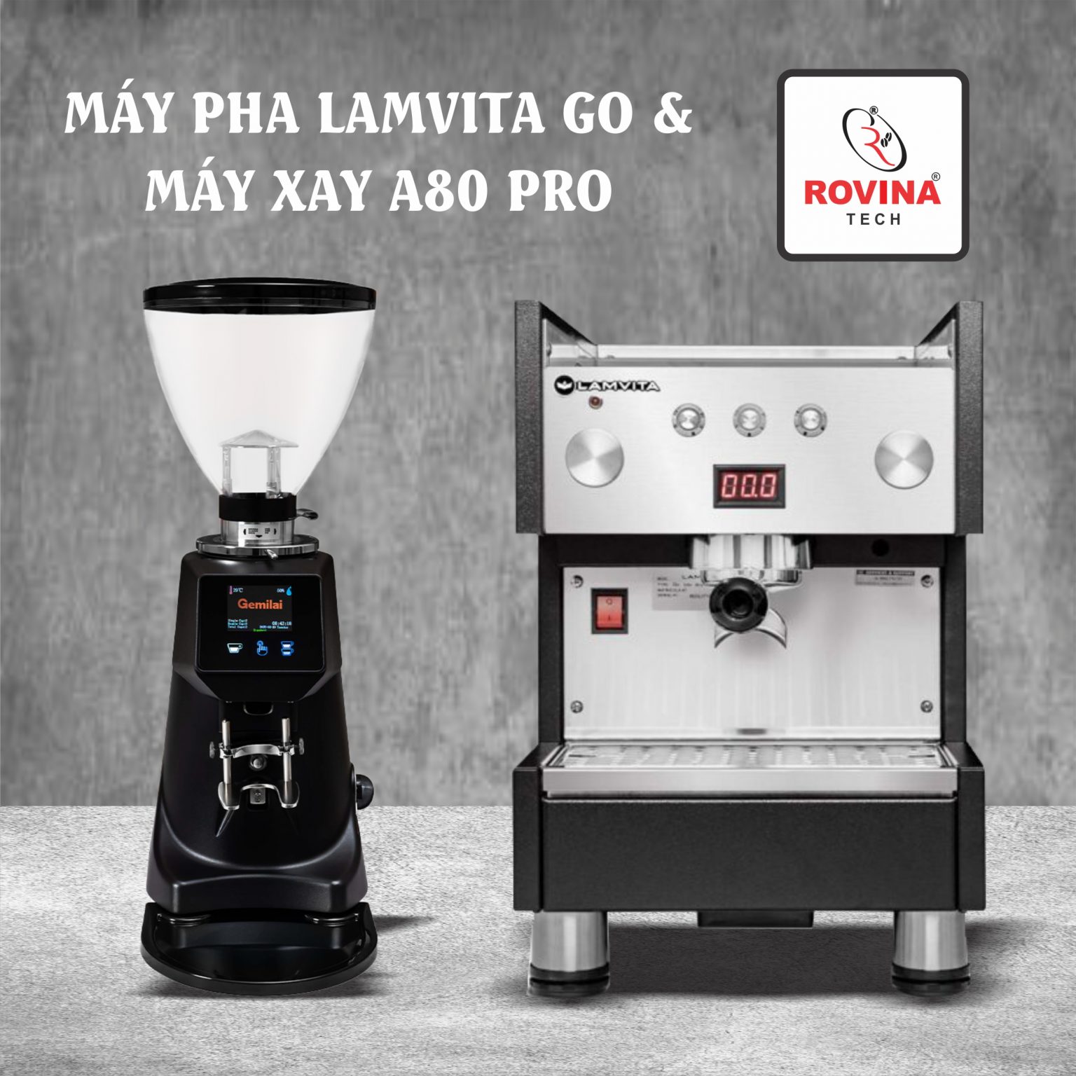 Máy pha cafe Lamvita GO