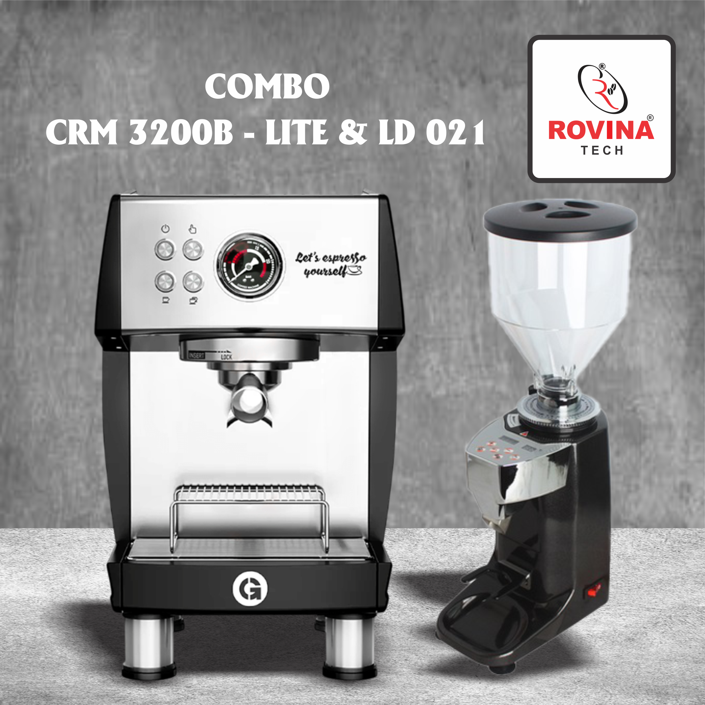 máy pha cafe Gemilai 3200B Lite