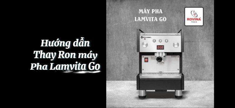 Hướng dẫn thay ron máy pha Lamvita Go