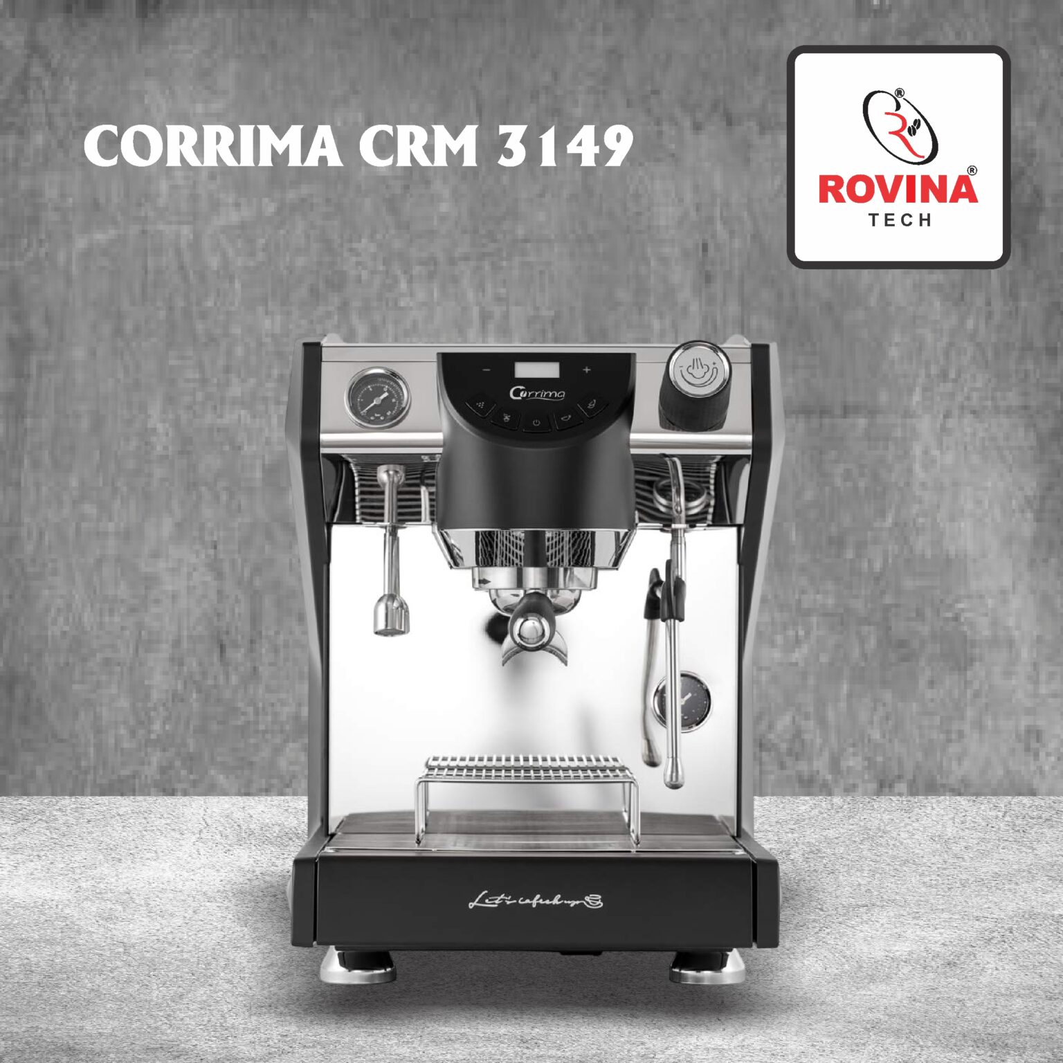 Máy pha cà phê Corrima CRM 3149: Dual Boiler, PID