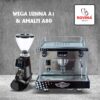 Máy pha cà phê Wega Lunna 1 Group sản xuất tại Ý dành cho quán